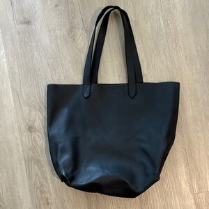 Nisolo Leather Lori Tote in Black